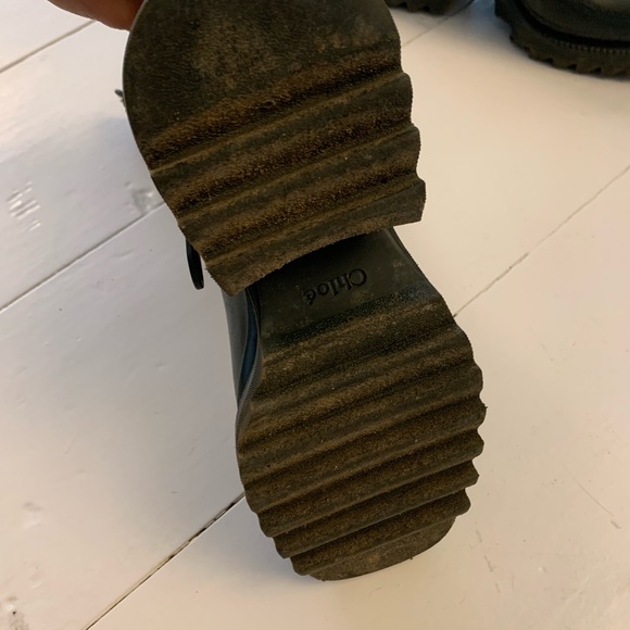 Chloe Betty Boot Green - Picture 3 of 5